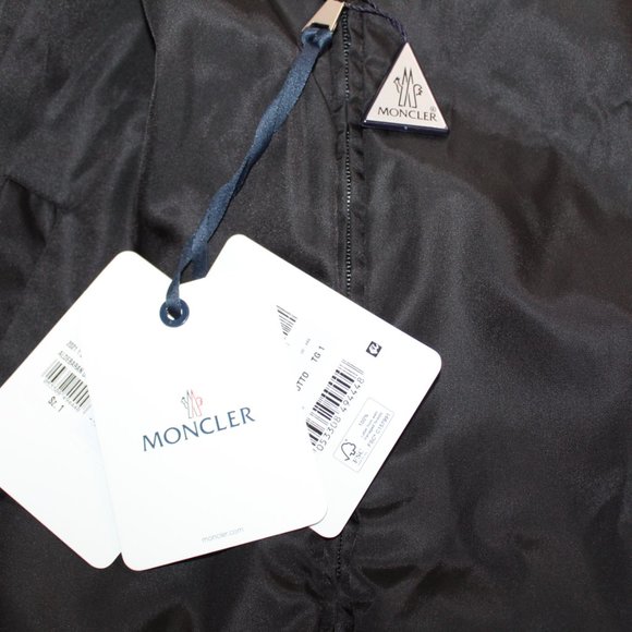 NWT Moncler Ruched Aldebaran Giubbotto Jacket Raincoat Bomber Coat TG 1 US S M - Picture 11 of 14